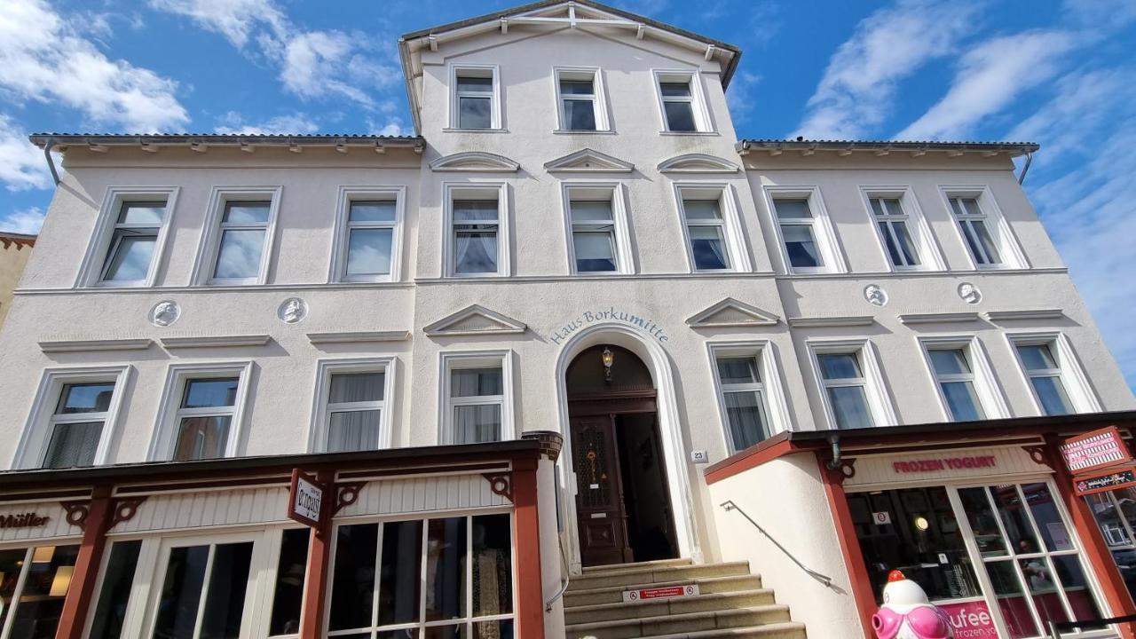 Haus Borkumitte Appartement Lüttje Hörn Exterior foto