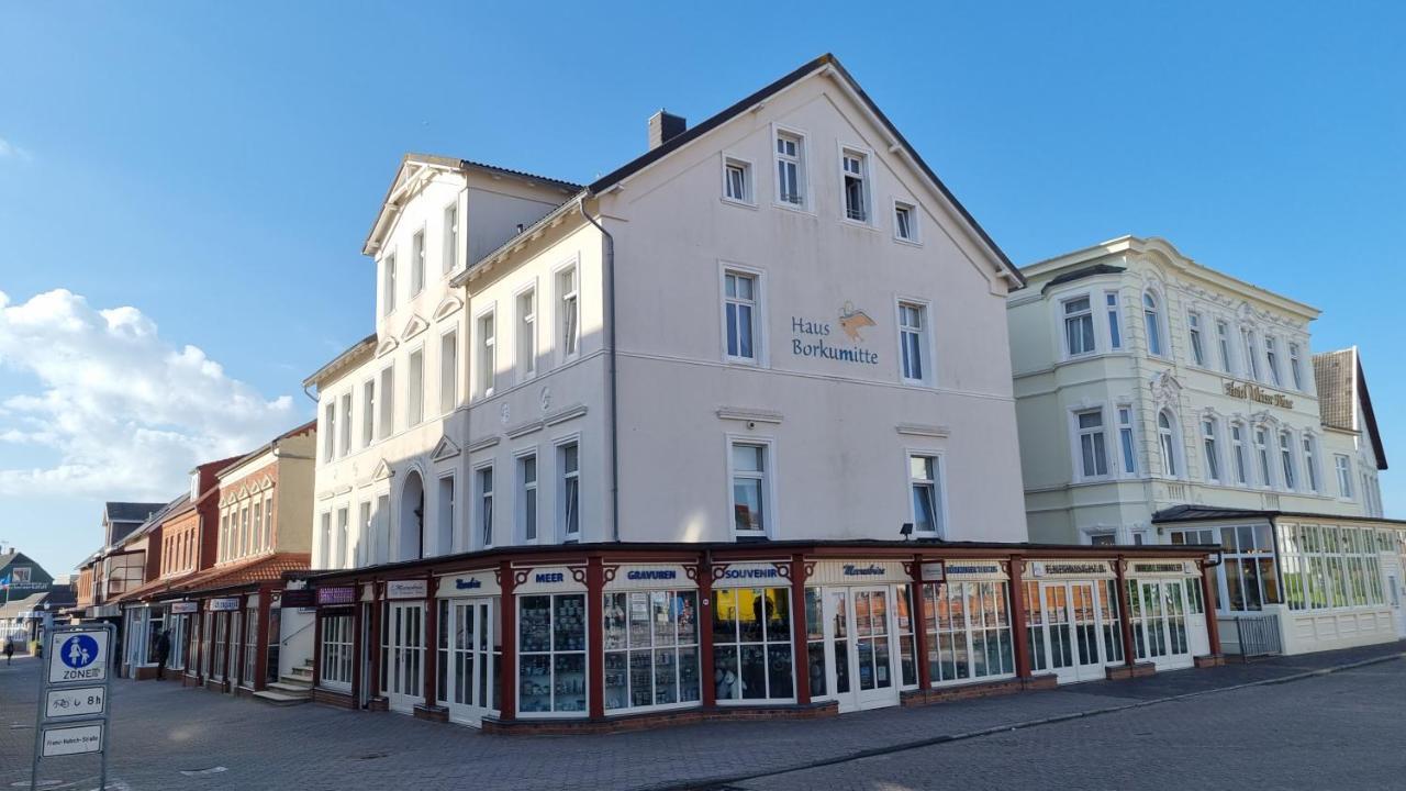 Haus Borkumitte Appartement Lüttje Hörn Exterior foto